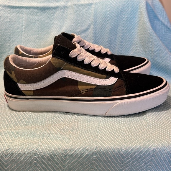 Vans Old School Woodland Camo Unisex Men’s size 7.5 women’s size 9 - Picture 5 of 13
